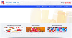 Desktop Screenshot of henrypak.com